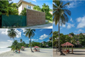 Cabanon en bord de plage, Anse Figuier